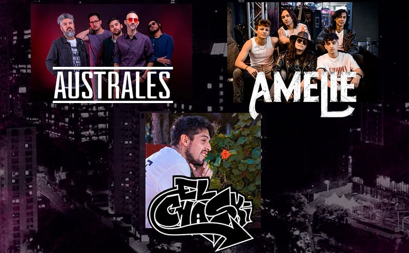 Fusion Fest: Australes, Amelie y El Chaski se unen en una Noche Musical en el Corazón de Santiago